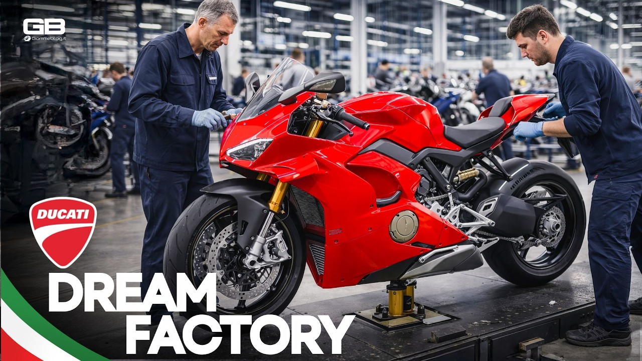Производство Ducati Panigale V4: изнутри мегафабрики в Борго-Панигале