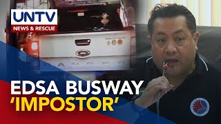 Pnr Chief To File Civil, Criminal Charges Vs. Edsa Busway 'Impostor'