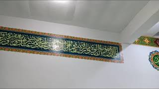 #kaligrafimasjid #tulisanindah pembuatan Kaligrafi masjid seteluk KSB NTB
