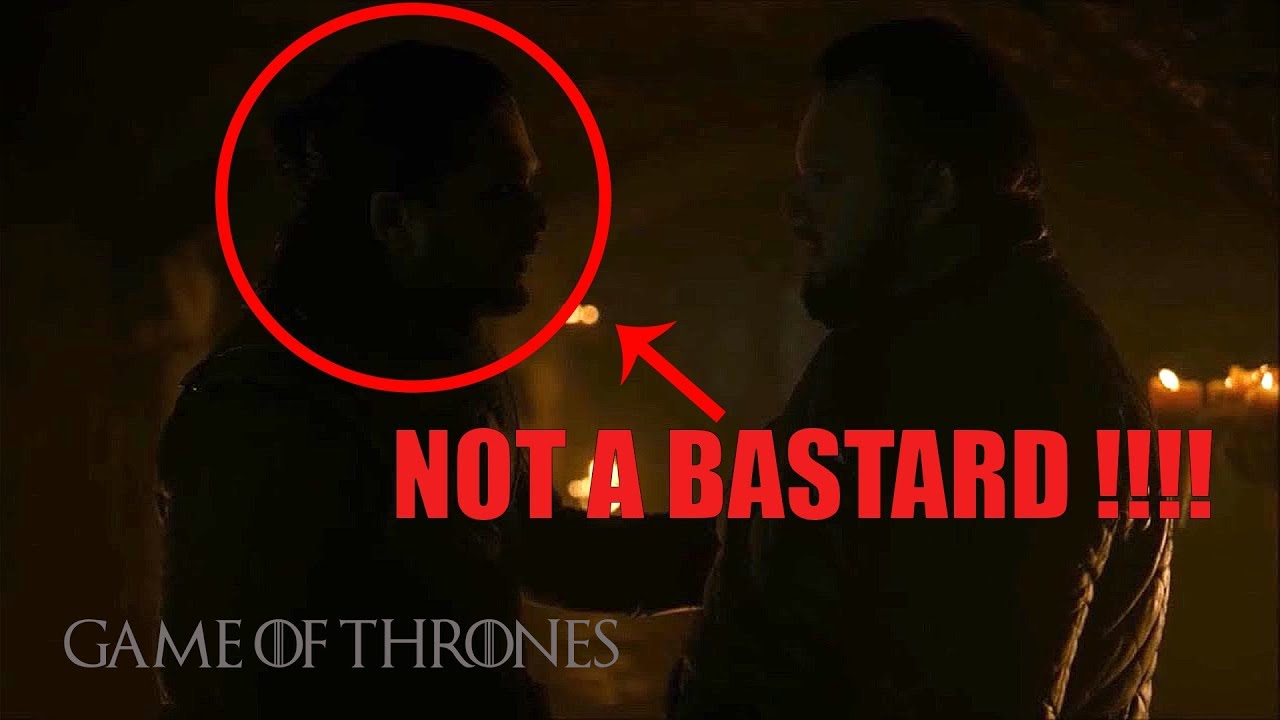 Game Of Thrones | Sam Tells Jon | Not A Bastard  | S8E1
