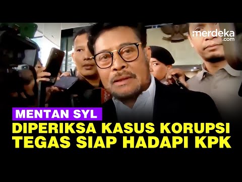 Mentan Syahrul Yasin Limpo Siap Hadapi KPK di Kasus Dugaan Korupsi