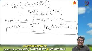 ENERGY BALANCE MODEL AND TEMPERATURE RESPONCE TO RADIATIVE FORCING