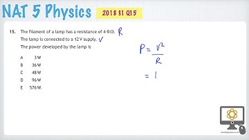 2018 Nat 5 Physics paper §1 Q15