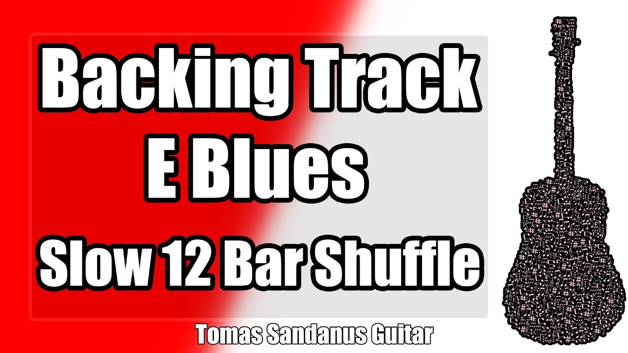 Blues Backing track in E Eric Clapton Style Slow Classic