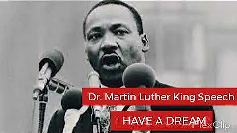 MARTIN LUTHER KING JR "I HAVE A DREAM