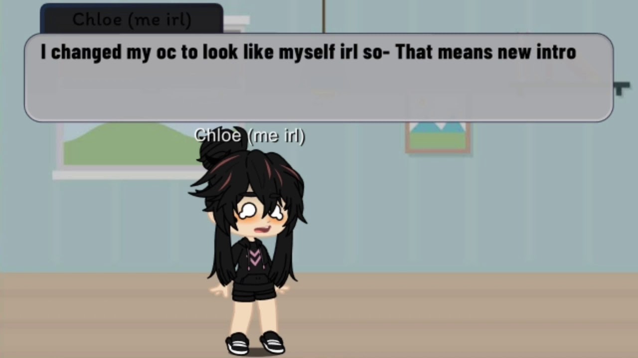 I changed my oc to myself irl 👀 - YouTube