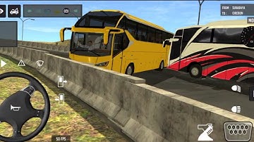 Bus Simulator Indonesia Coach bus driving | Euro bus simulator 2025 Android gameplay  part#1