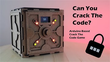 Crack The Code Game, Built Into A DIY Safe Box