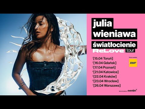 Julia Wieniawa - Światłocienie ReLove Tour 2026 - bilety już w sprzedaży!