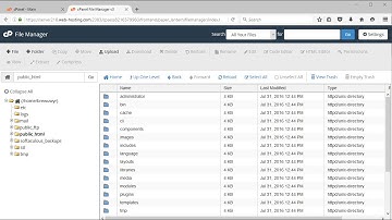 Introduction to Joomla files and database