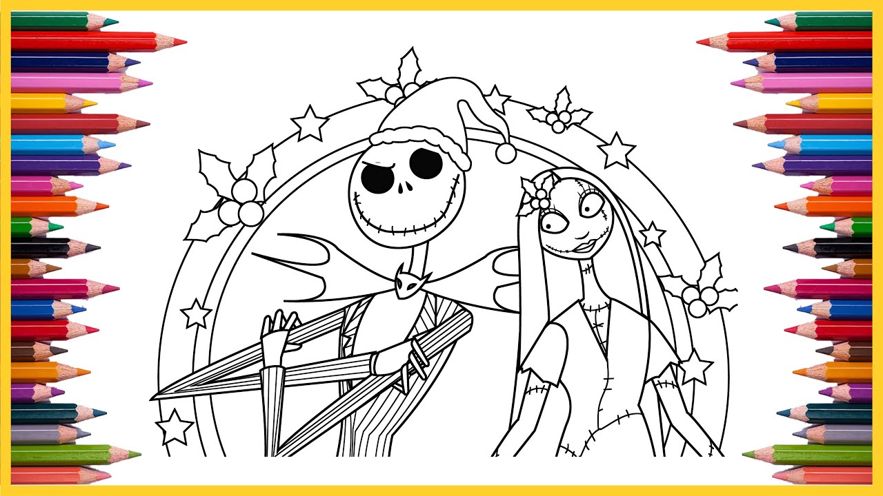 The Nightmare Before Christmas Coloring Pages