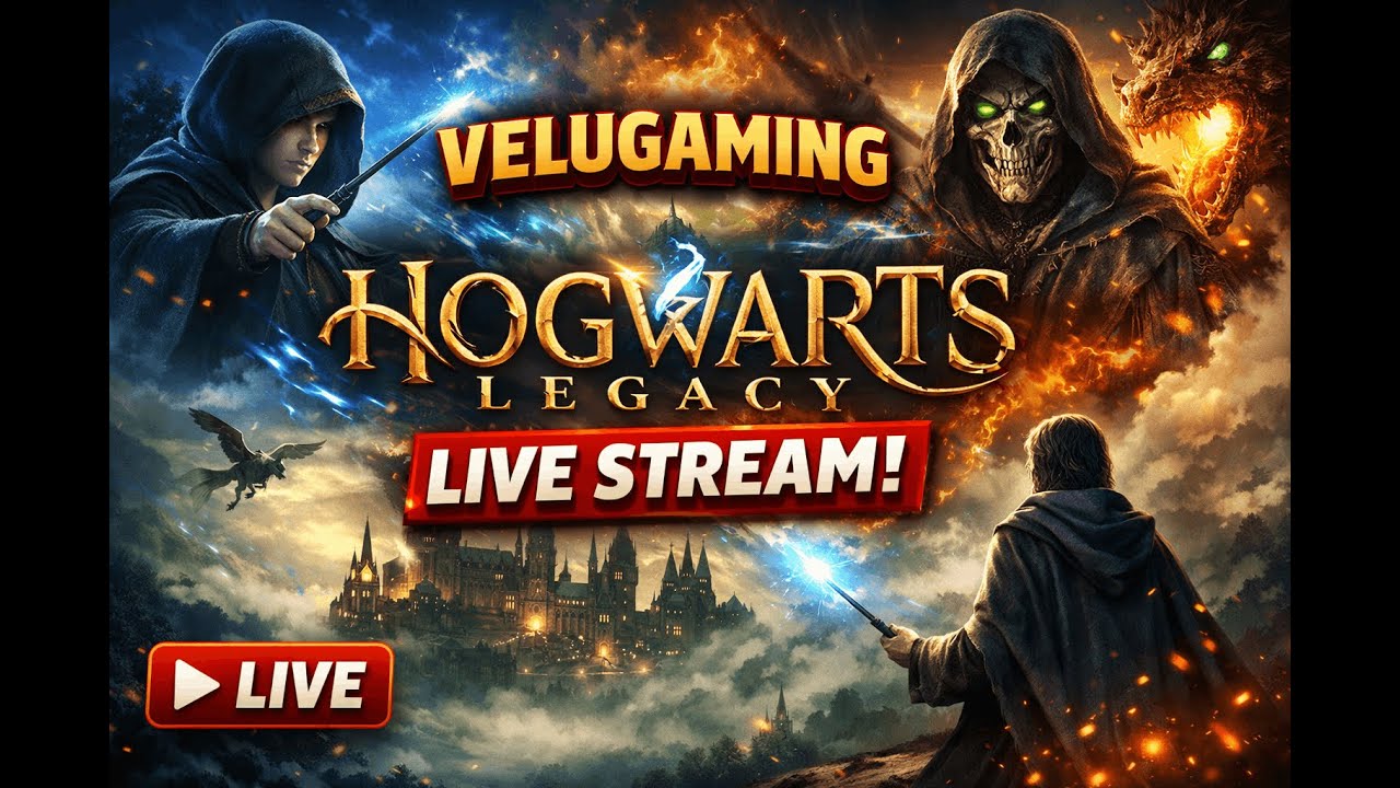 Hogwarts Legacy PC Gameplay LIVE 🔮 | Open World Magic Adventure | Velugaming