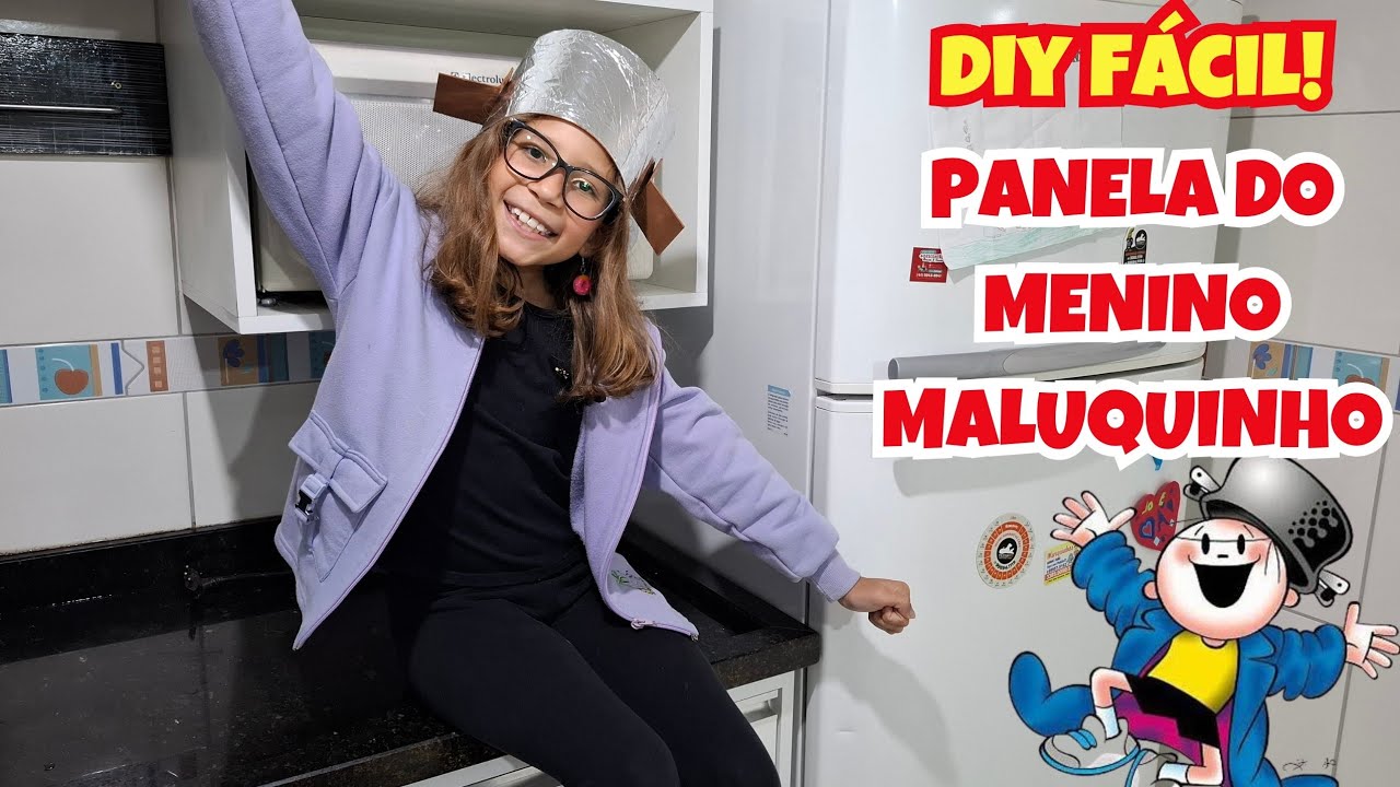 Como Fazer a Panela do Menino Maluquinho! DIY Fácil!