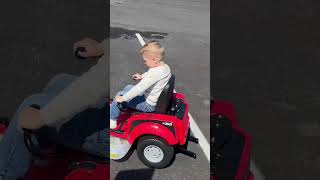 Kids zero turn riding mower