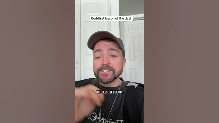 Buddhist lesson of the day: reason you experience Dukkha! Follow 4 more. #mindfulness #philosophy