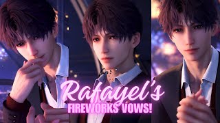 Love and Deepspace Rafayel: 5★ “Fireworks Vow” Memoria (FULL Story + Female VO + Subs) + 100 pulls screenshot 2