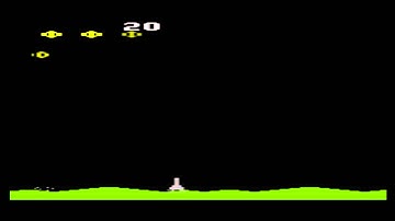 Atari 2600 Games Laser Blast (1981)