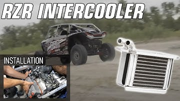 RZR Pro Xp, XPT, & Turbo R Intercooler Fix & Install! Gets a RPM SxS BIG CORE !!!
