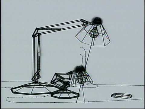 Luxo Jr. (1986) - Wireframe test (HQ)
