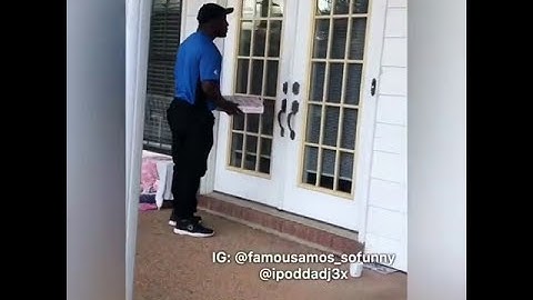 Famous Amos New I Bet  You Wont Challenge Darnel The Domino’s delivery guy Dj IPod hypemane