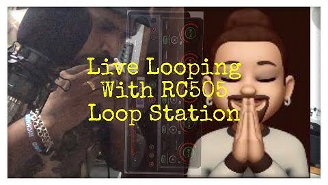 Live Looping With RC505 Loop Station | Live Loops Session by Shaggy