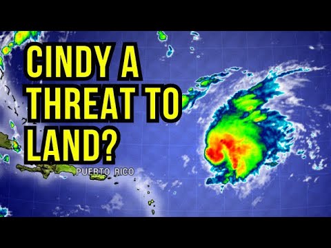 Tracking Cindy as it moves near Bermuda and Canada...