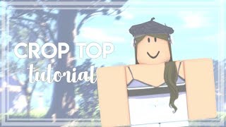 How to: Design a Crop Top | ROBLOX Tutorial