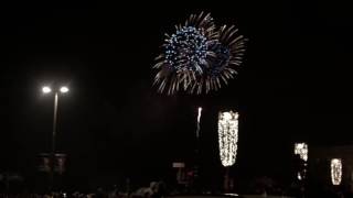 Stockholm fireworks - new year 2017 (3D sound)