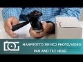 MANFROTTO 391RC2 | 3-Way Photo & Video Ergonomical Aluminum Head Ball for DSLRs and other Cameras