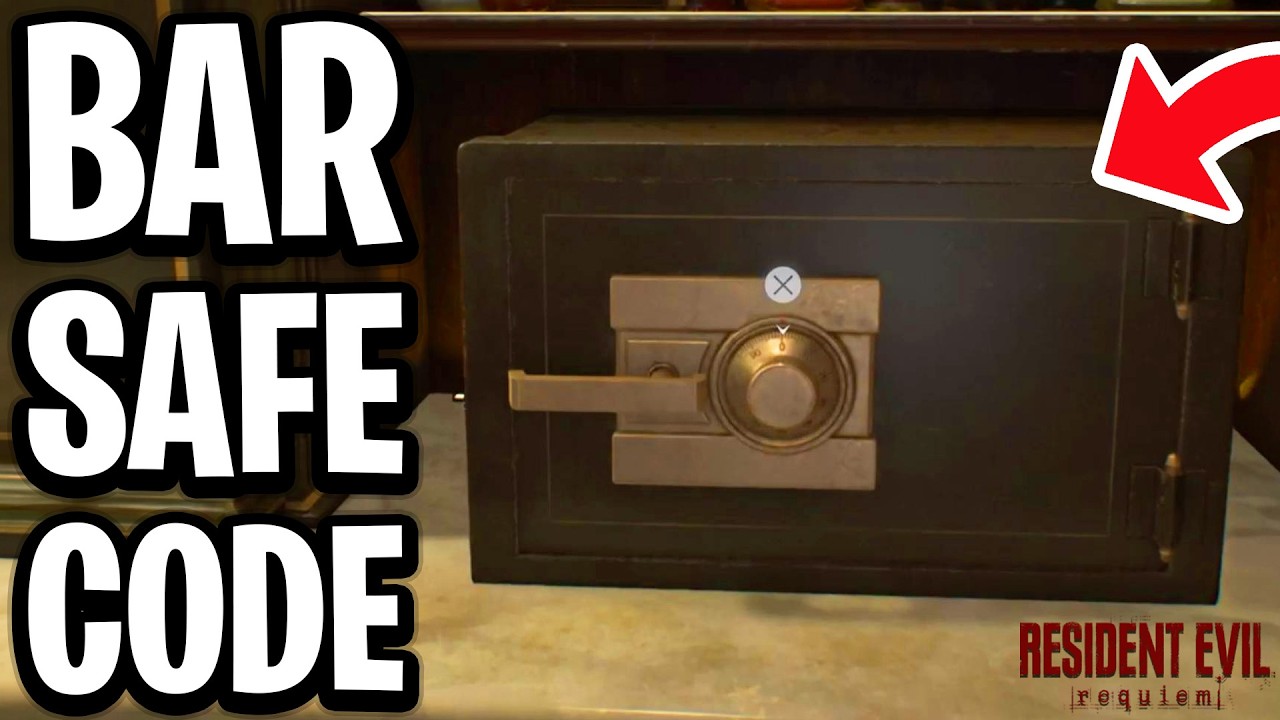What Is The Bar Safe Code In Resident Evil Requiem - Full Guide - YouTube