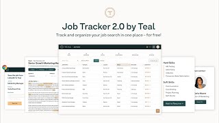 Teal Job Tracker 2 Product Hunt
