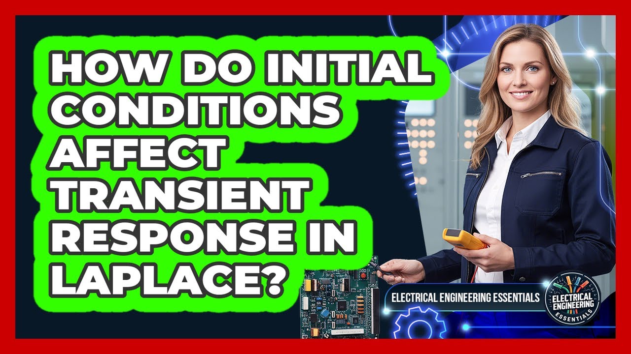 How Do Initial Conditions Affect Transient Response in Laplace?