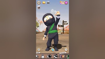 Clumsy ninja training