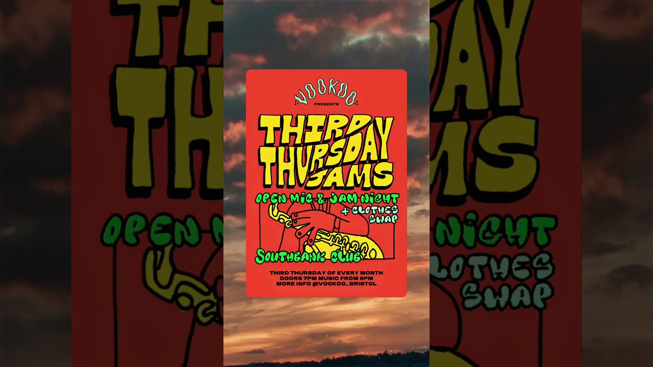 THIS THURSDAY - OPEN MIC / JAM NIGHT / CLOTHES SWAP. BRISTOL - FREE ENTRY 