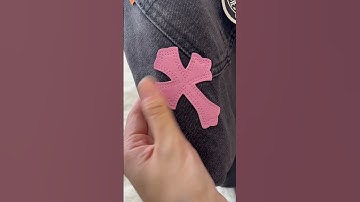 Thumbnail of 🩷Chrome Hearts Pink Cross Pants Details Go Crazy – Full Unboxing 📦 #ninjahype #streetwear #haul
