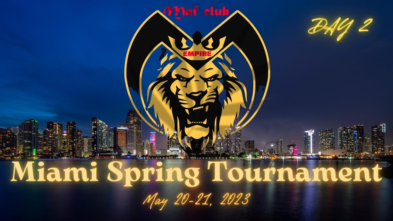 Miami Spring Tournament Day 2 YouTube