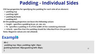 Css padding individual sides lesson | The Secret CSS Padding Trick! | #css #40