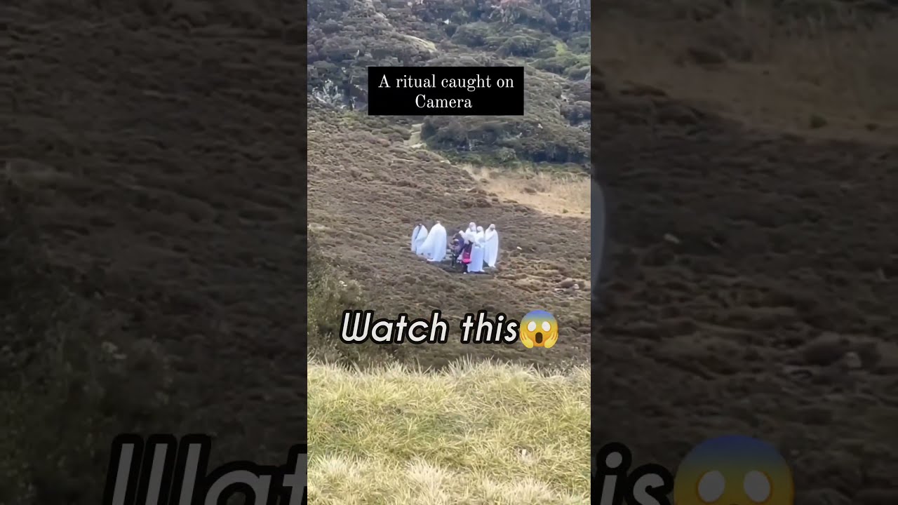 Satanic Ritual Caught On Camera Unexplained Creepy Shorts