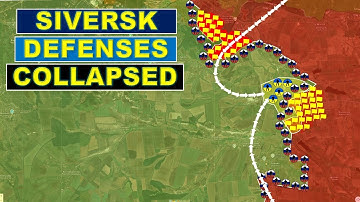 Siversk Defenses Collapsed l Significant Russian Advance In Southern Myrnohrad