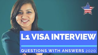 How to Crack L1 Visa interview ? L1A and L1B Visa Interview Questions with Answers