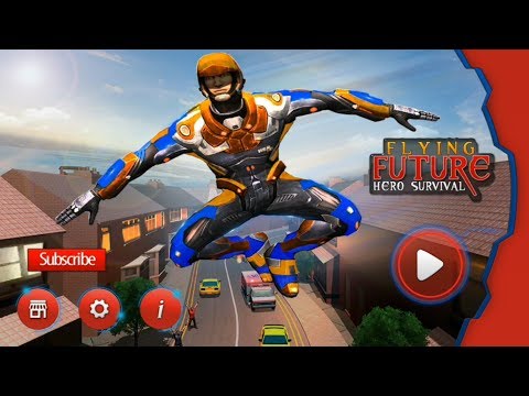 Flying Future Hero Survival | Flying Superhero Simulator - Android GamePlay