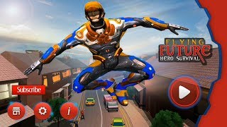 Flying Future Hero Survival | Flying Superhero Simulator - Android GamePlay screenshot 4