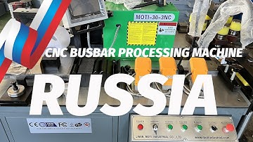 Busbar Processing Machine Russia 3-in-1 Busbar Machine busbar bending punching cutting machine