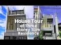 VLOG #26 HOUSE TOUR of Three Storey Slim House || Life on Site