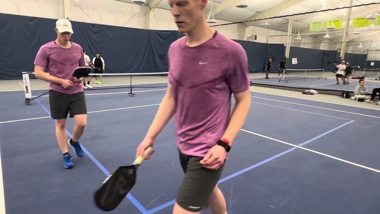 Josh/Glenn vs Tim Oreilly/ Andy Oreilly, Bloomfield Holiday Open. Round #2 - Saturday 12 -30-23