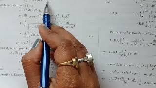 Complex Analysis:  Evaluation of integral using Cauchy residue theorem for unit circle..part 1
