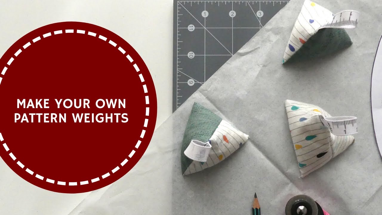 A Super Easy Pattern Weights Tutorial - Tea and a Sewing Machine