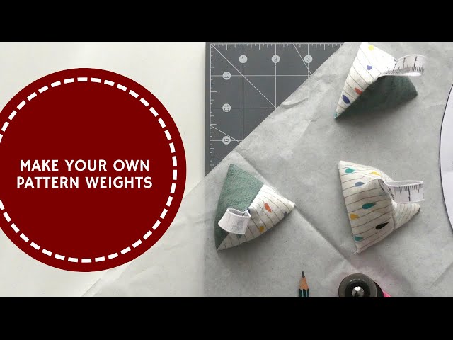 How to Make Pattern Weights - The Ruffled Purse®