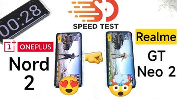 Realme GT Neo 2 vs OnePlus Nord 2 Speedtest Comparison After Android 12 Update Shocking Results OMG