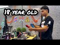 Day in the life of a 18 year old barber